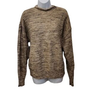 𝅺vintage TSR USA Chunky Knit Mock Neck Sweater